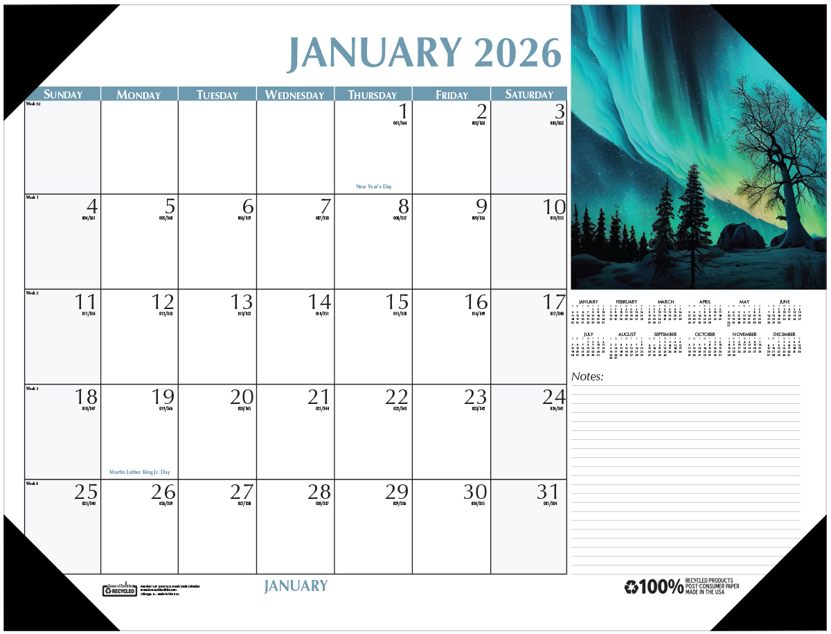 The Ultimate Guide to Getting Organized with Desk and Wall Calendars