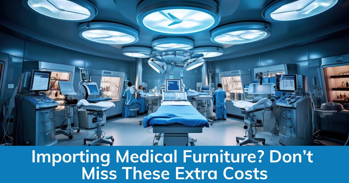 Importing Medical Furniture? Don’t Miss These Extra Costs