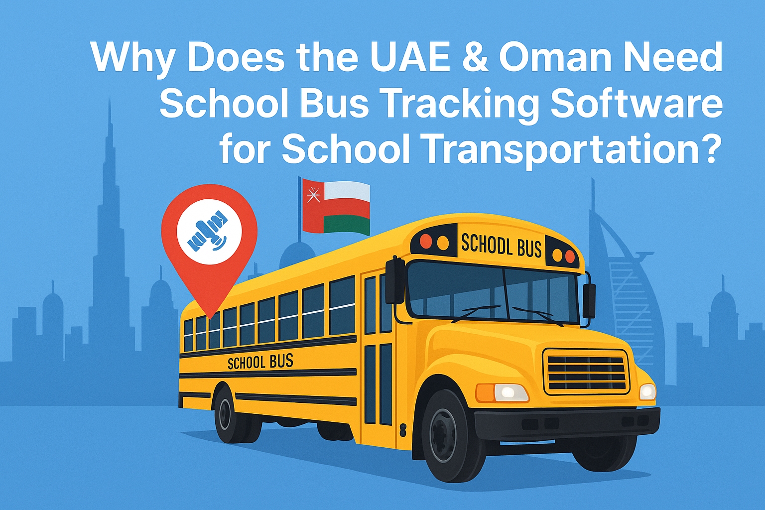 Enhancing Safety Standards: Why UAE & Oman Require School Bus Tracking Software in 2025