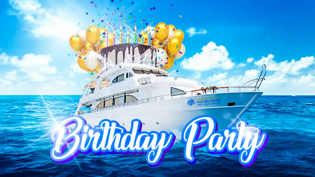 Celebrate in Style: Yacht Birthday Party in Dubai