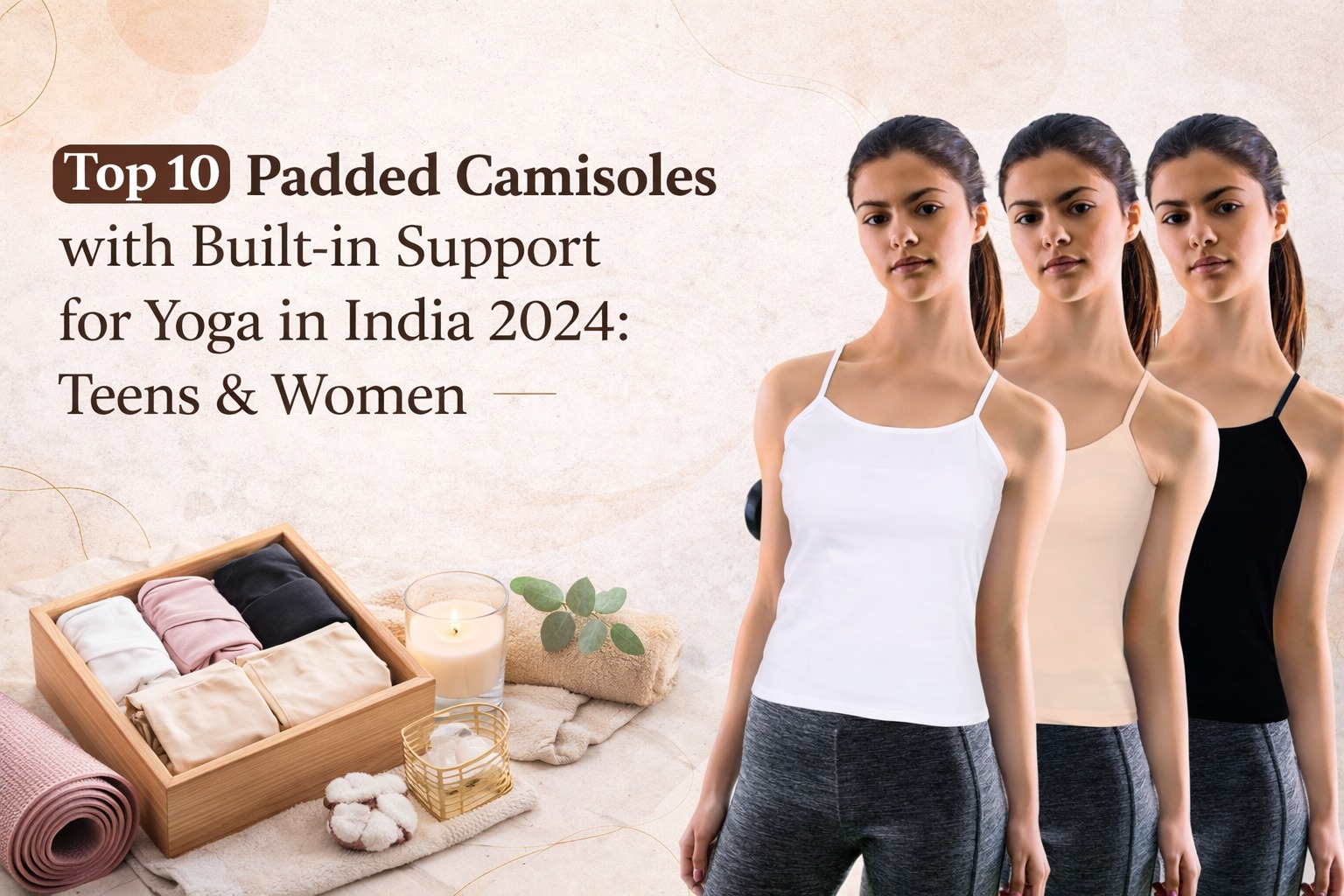 What Are the Benefits of Wearing a Padded Camisole for Women?