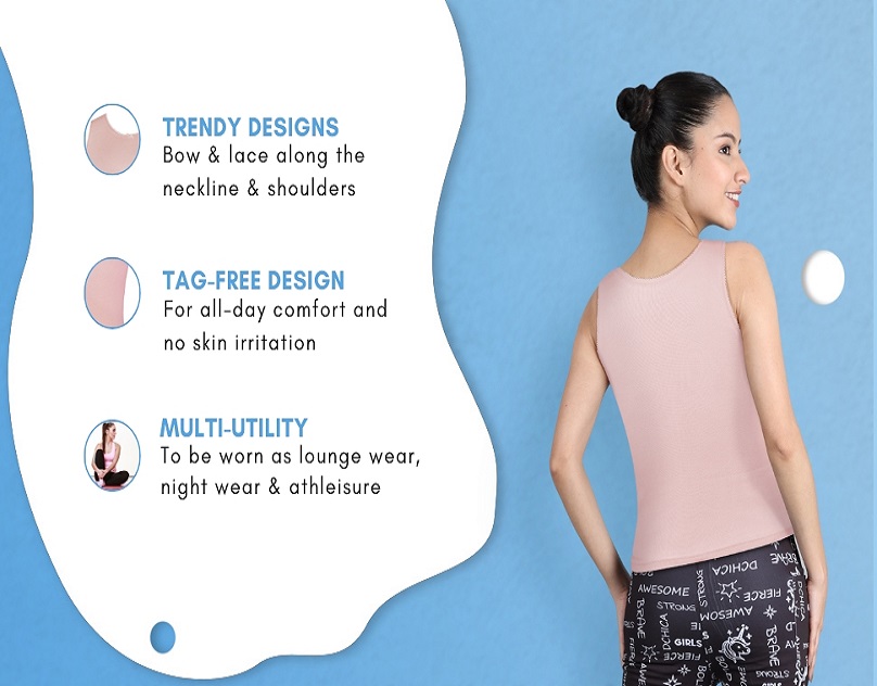 Starter Padded Camisoles Offer Discreet Support for Active Teens
