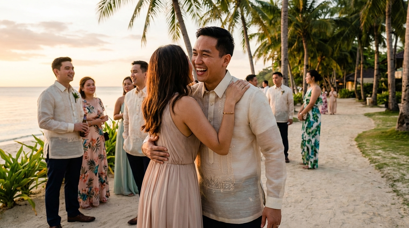 Filipino Barong Wedding Attire and Modern Barong for Men