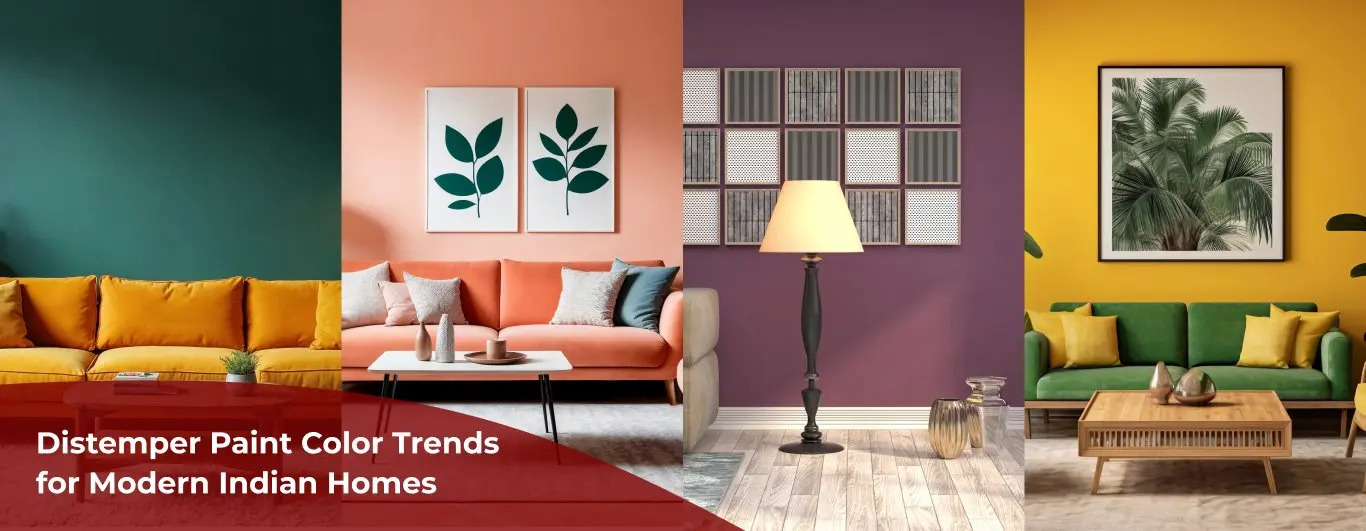 Distemper Paint Color Trends for Modern Indian Homes