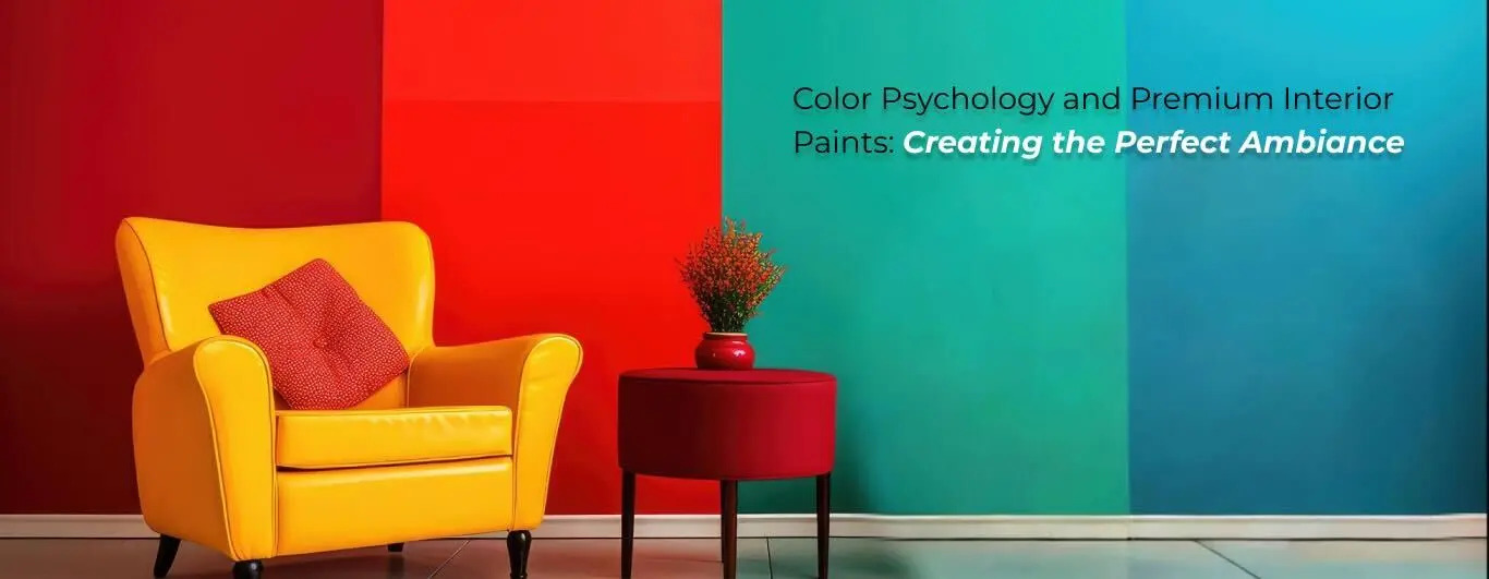 Color Psychology and Premium Interior Paints: Creating the Perfect Ambiance