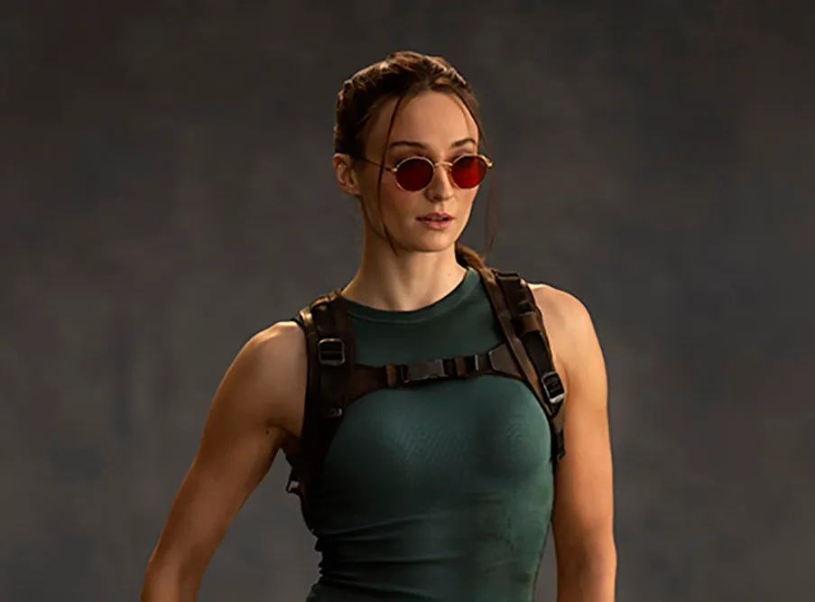 Sophie Turner Transforms into Iconic Lara Croft for Amazon’s Tomb Raider