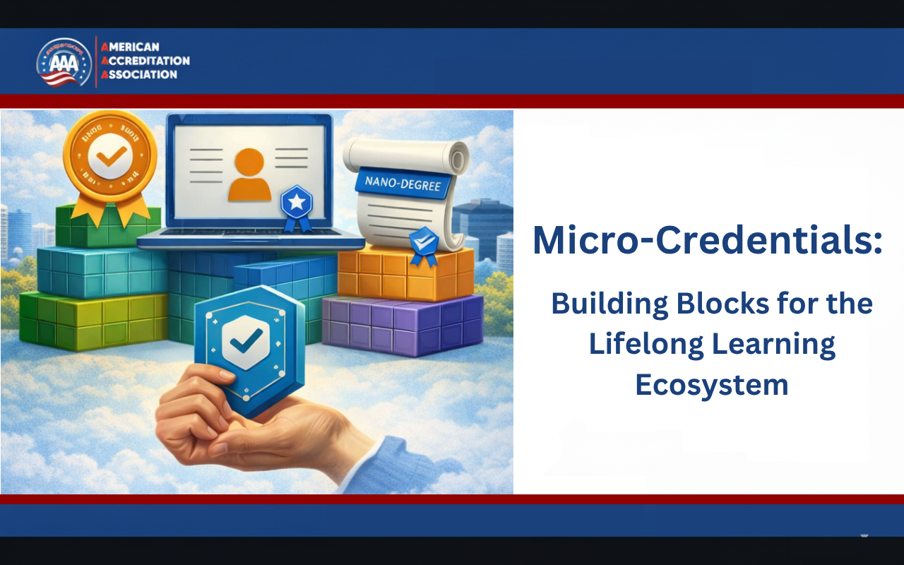 Micro-Credentials: Building Blocks for the Lifelong Learning Ecosystem