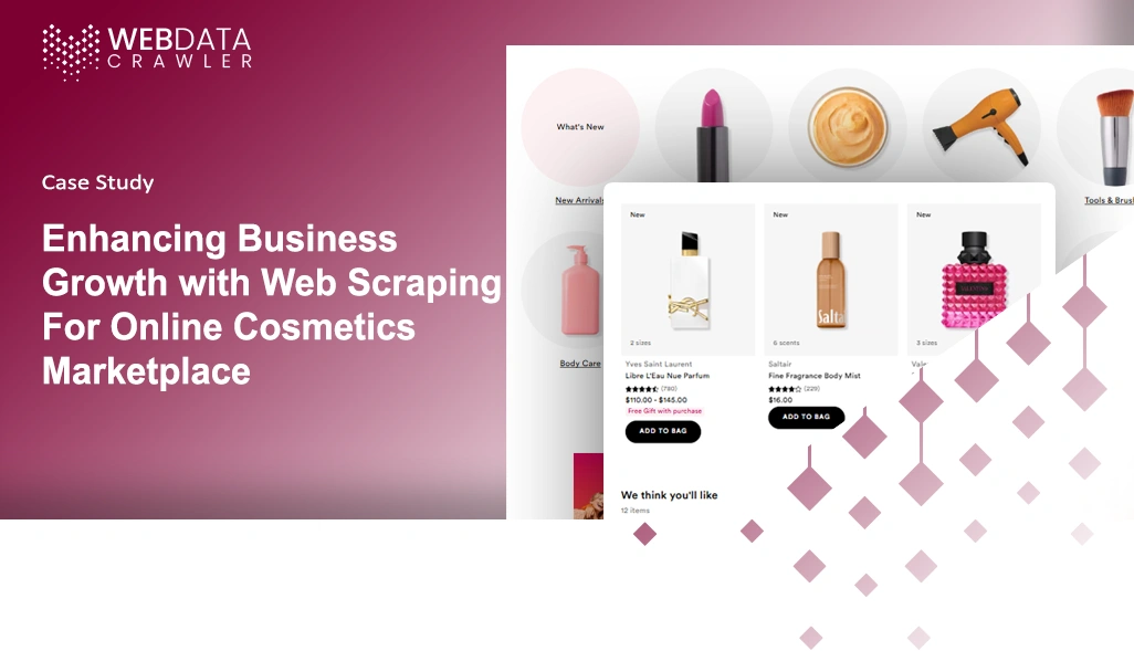 Grow Business with Web Scraping for Cosmetics Marketplace