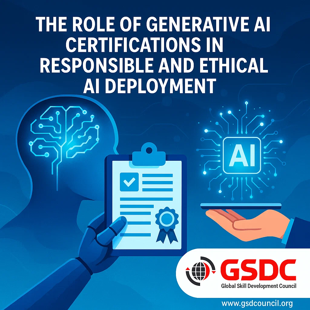 The Role of Generative AI Certifications in Responsible and Ethical AI Deployment.