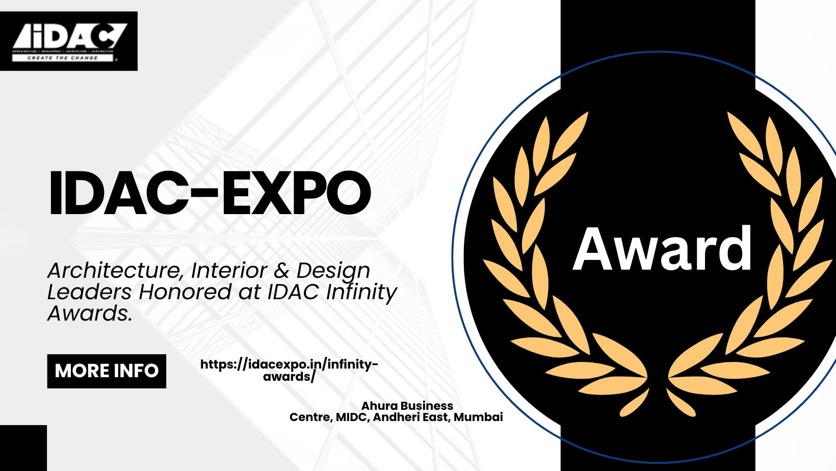 Architecture, Interior & Design Leaders Honored at IDAC Infinity Awards.