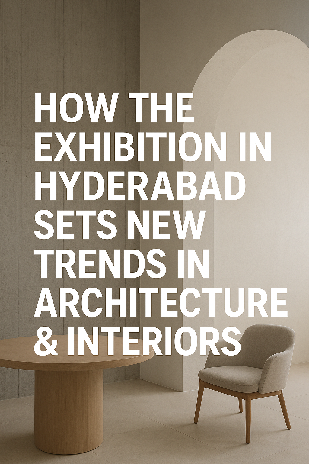 How the Exhibition in Hyderabad Sets New Trends in Architecture & Interiors