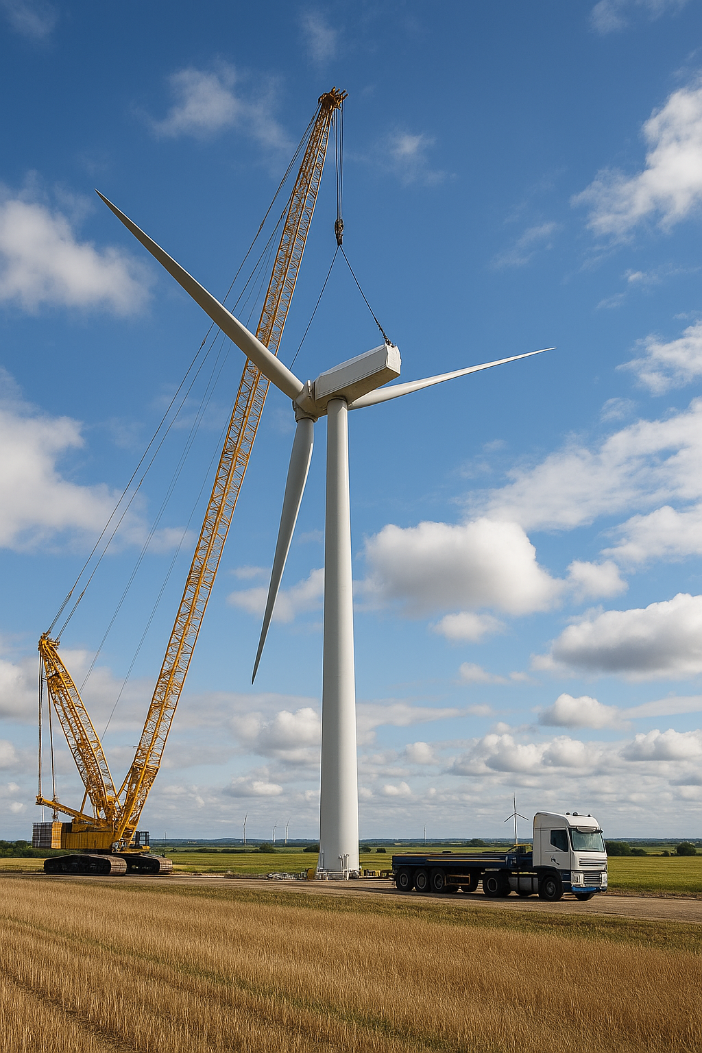 Wind Turbine Installation: Turning Natural Resources into Reliable Power
