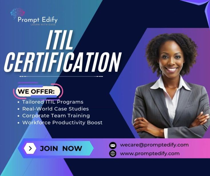 ITIL Training & Certification | Prompt Edify Zimbabwe