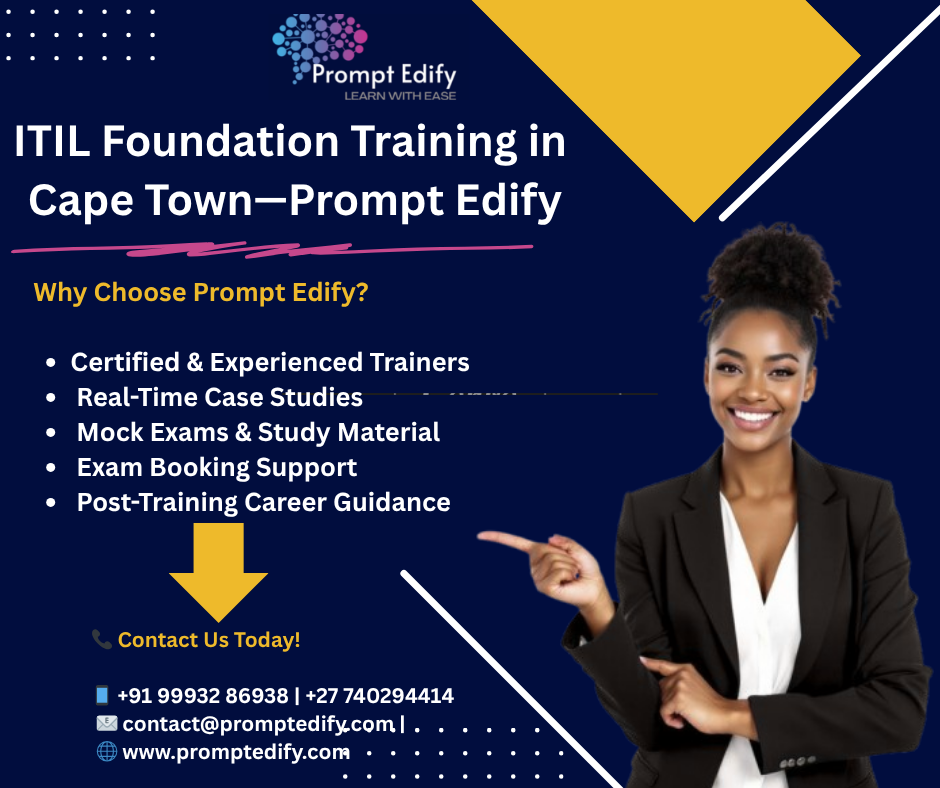 ITIL Foundation Training in Cape Town—Prompt Edify