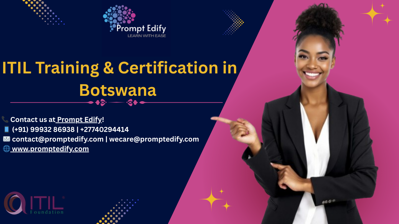 Best ITIL Training & Certification in Botswana