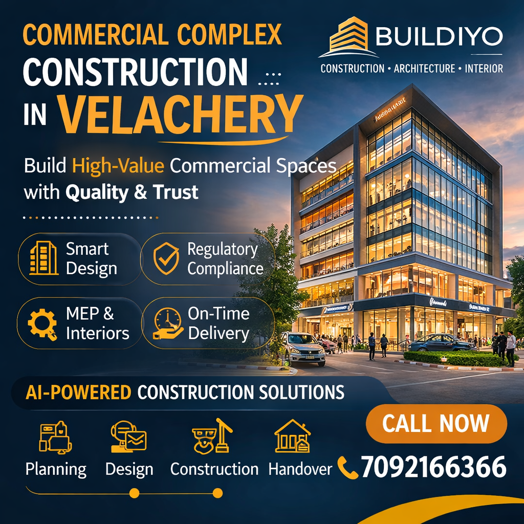 Commercial Complex Construction Guide in Velachery