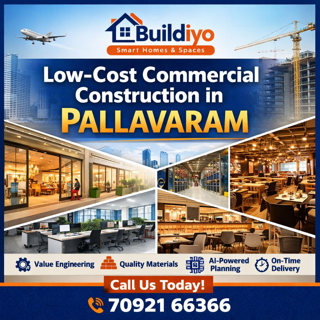 Low-Cost Commercial Construction Solutions in Pallavaram
