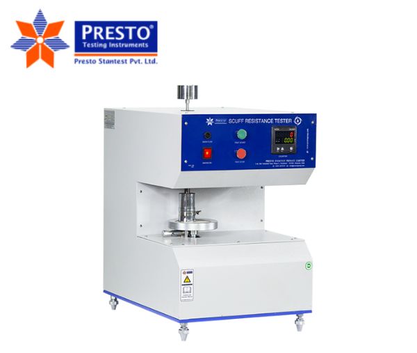 Enhance Packaging Durability with Presto Instrument's Scuff Tester 