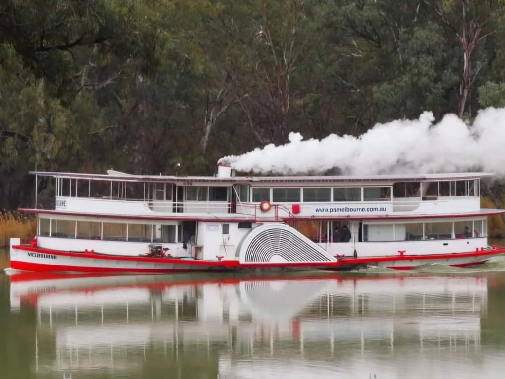 Experience the Spirit of the Murray on Paddle Steamer Melbourne