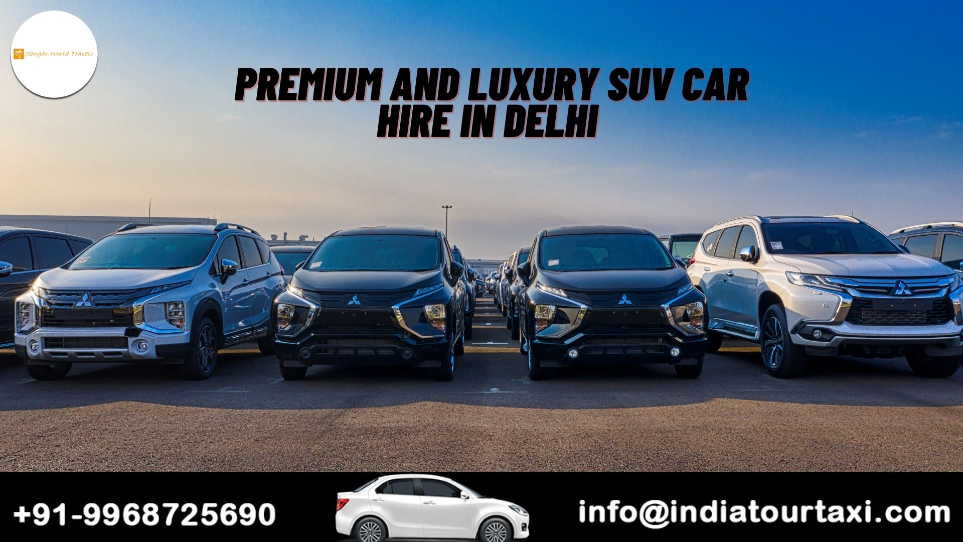 Premium and Luxury Suv car hire in Delhi