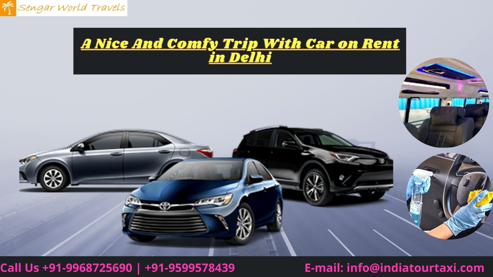 A Nice And Comfy Trip With Car on Rent in Delhi