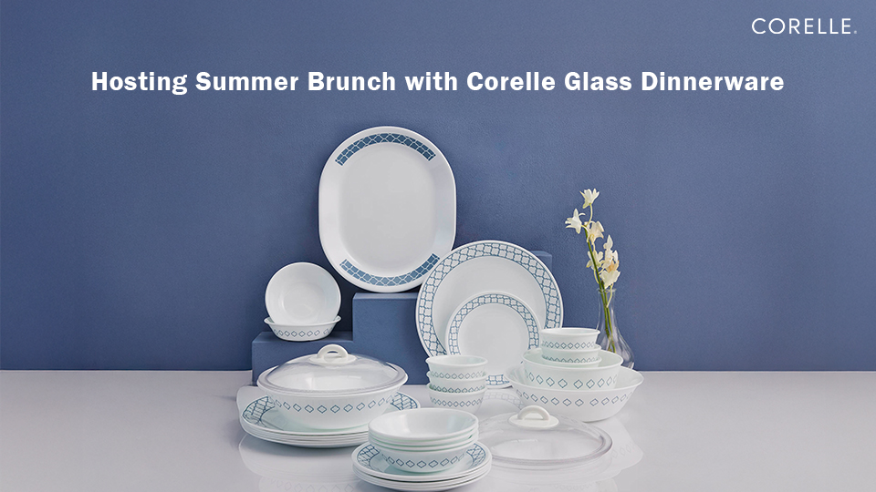 Hosting a Perfect Summer Brunch: Styling Tips with Corelle's Vitrified Glass Dinnerware 