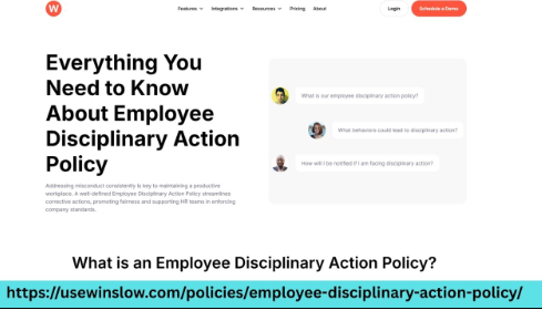 Building an Effective Employee Disciplinary Action Policy