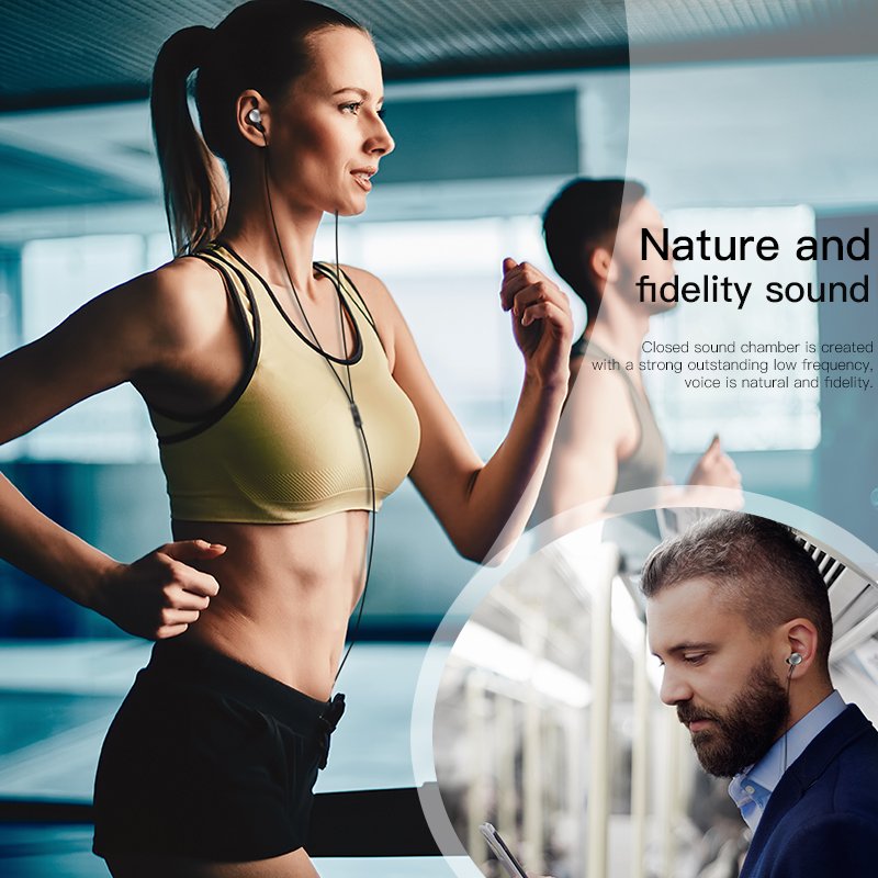 Baseus H04 Bass Sound Earphone In-Ear