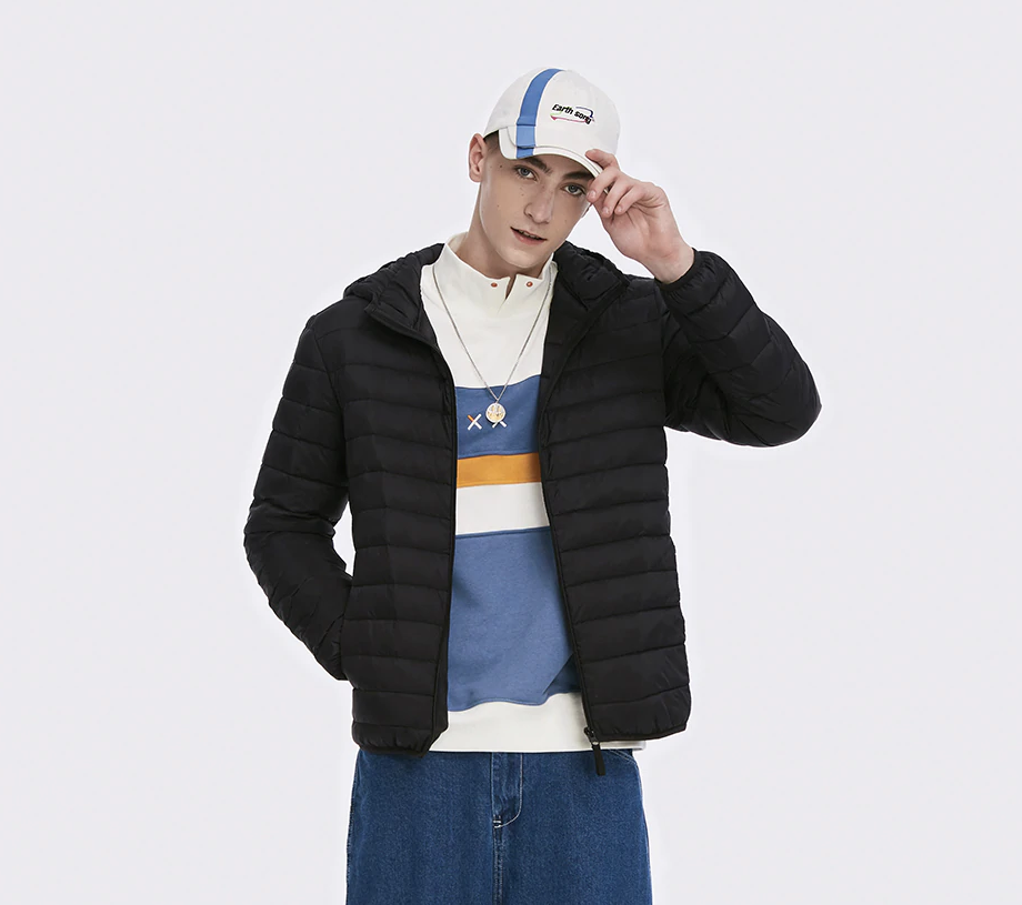 Men Hooded Jacket