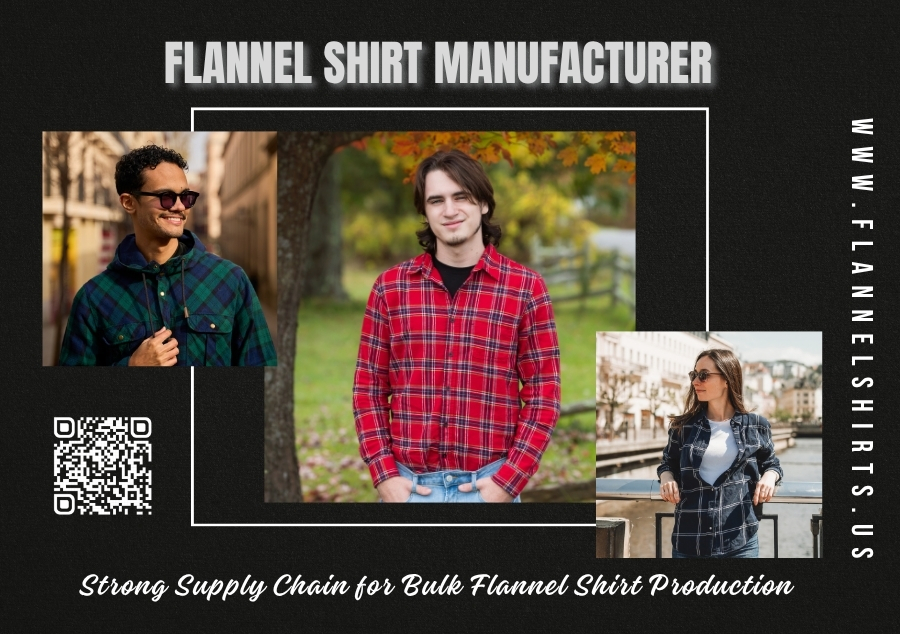 Precision Manufacturing for Wholesale Flannel Shirts