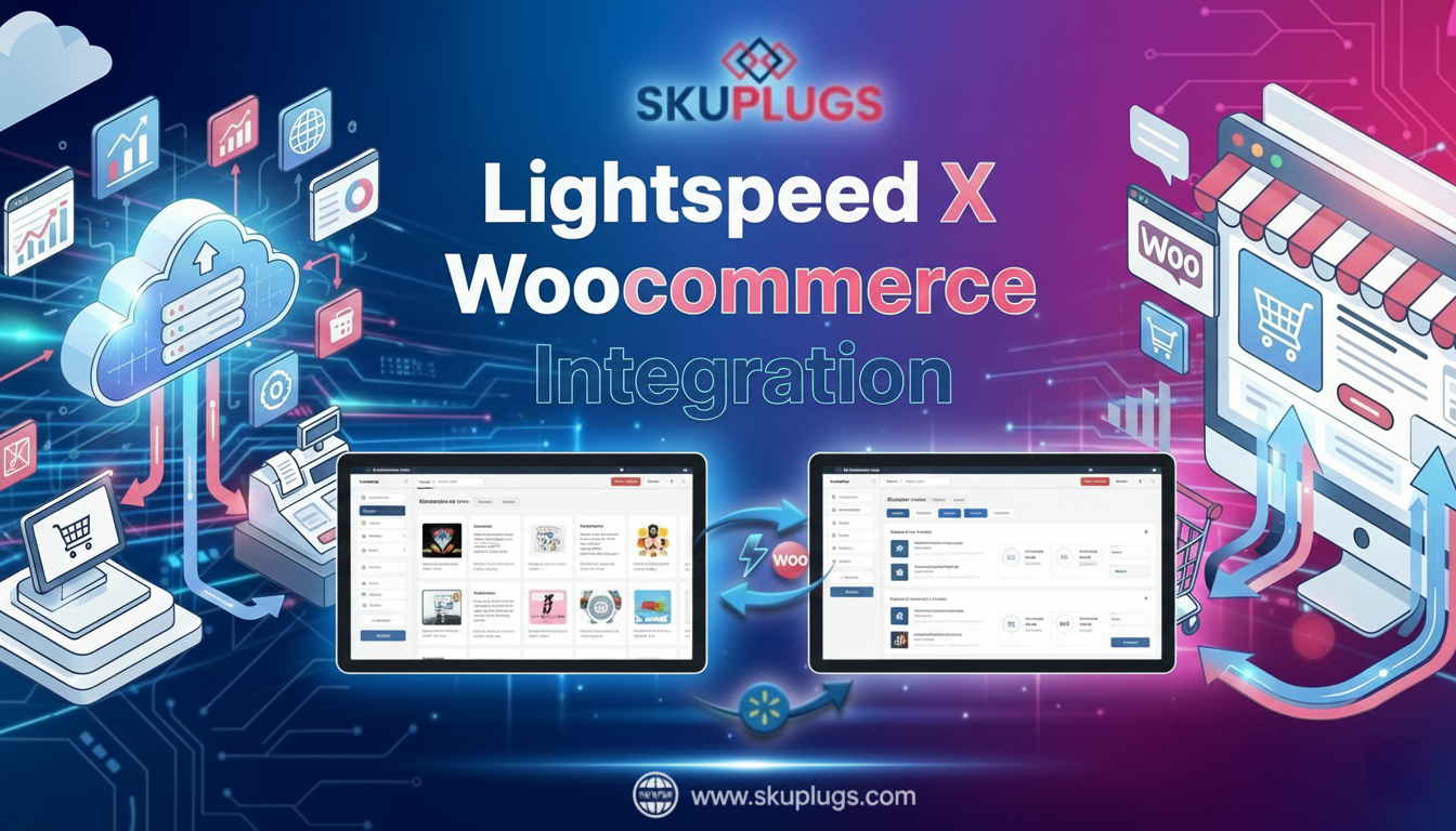 Lightspeed X Woocomerce Integration by SKUPlugs