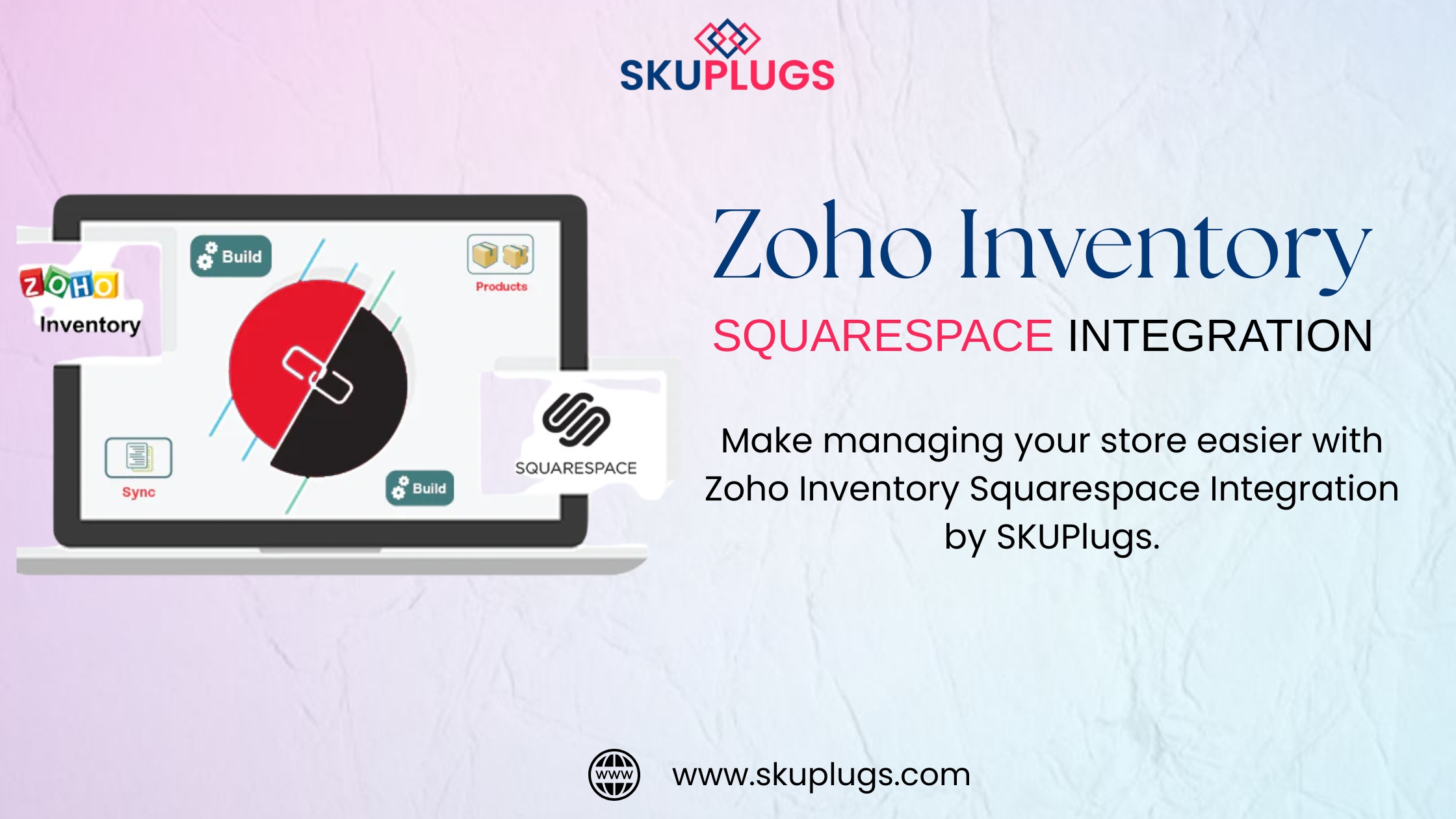 Zoho Inventory Squarespace Integration by SKUPlugs