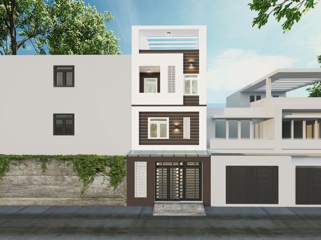 measures and design the house does not have balcony
