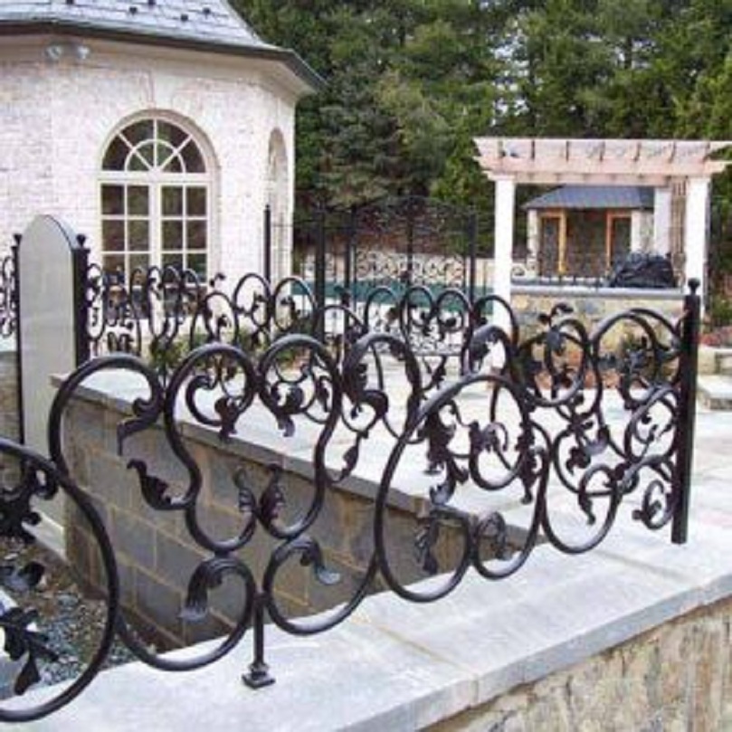 Gate iron fence new