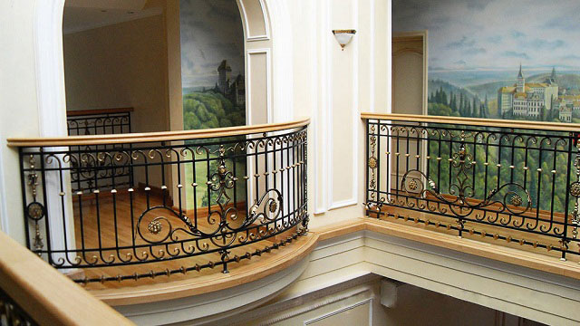 Railing wrought Iron beautiful and best Ha Noi