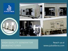 Generator Companies in Dubai - Jubaili Bros