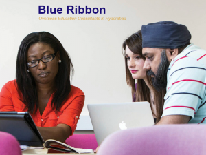 Overseas Education Consultants in Hyderabad I Blue Ribbon