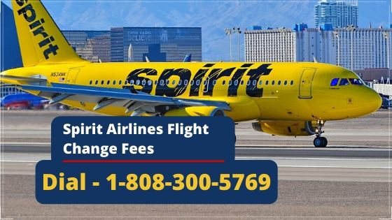 Spirit Airlines flight change fees