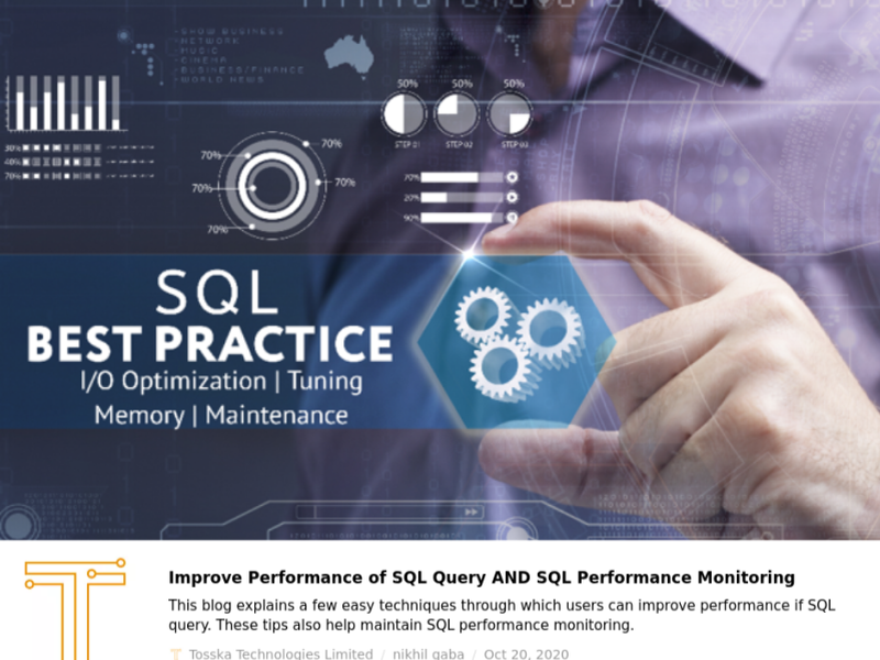 SQL Tuning for MySQL - Choose Tosska’s Incredible Tool