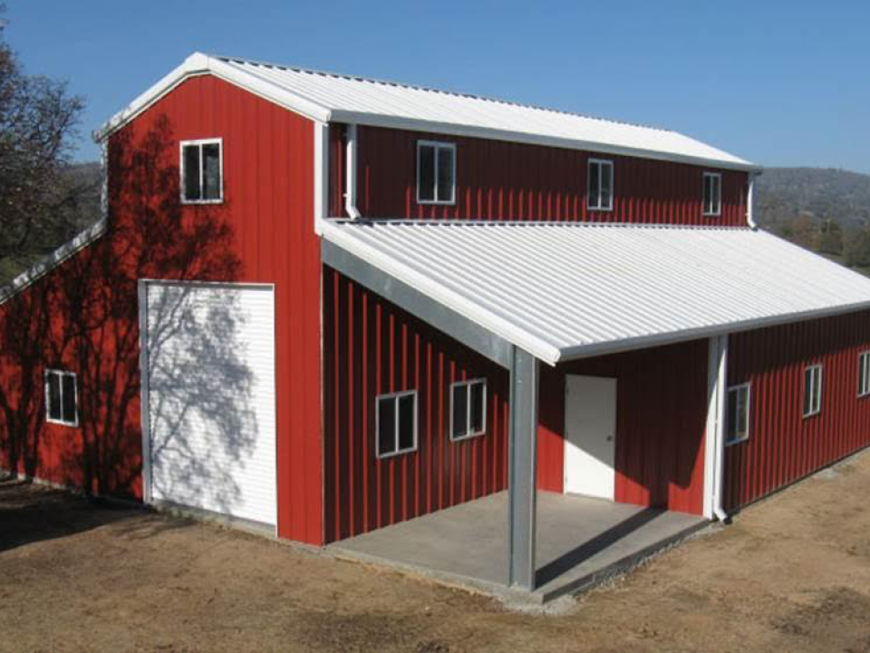 What is the Advantage of Metal Barn Structure?
