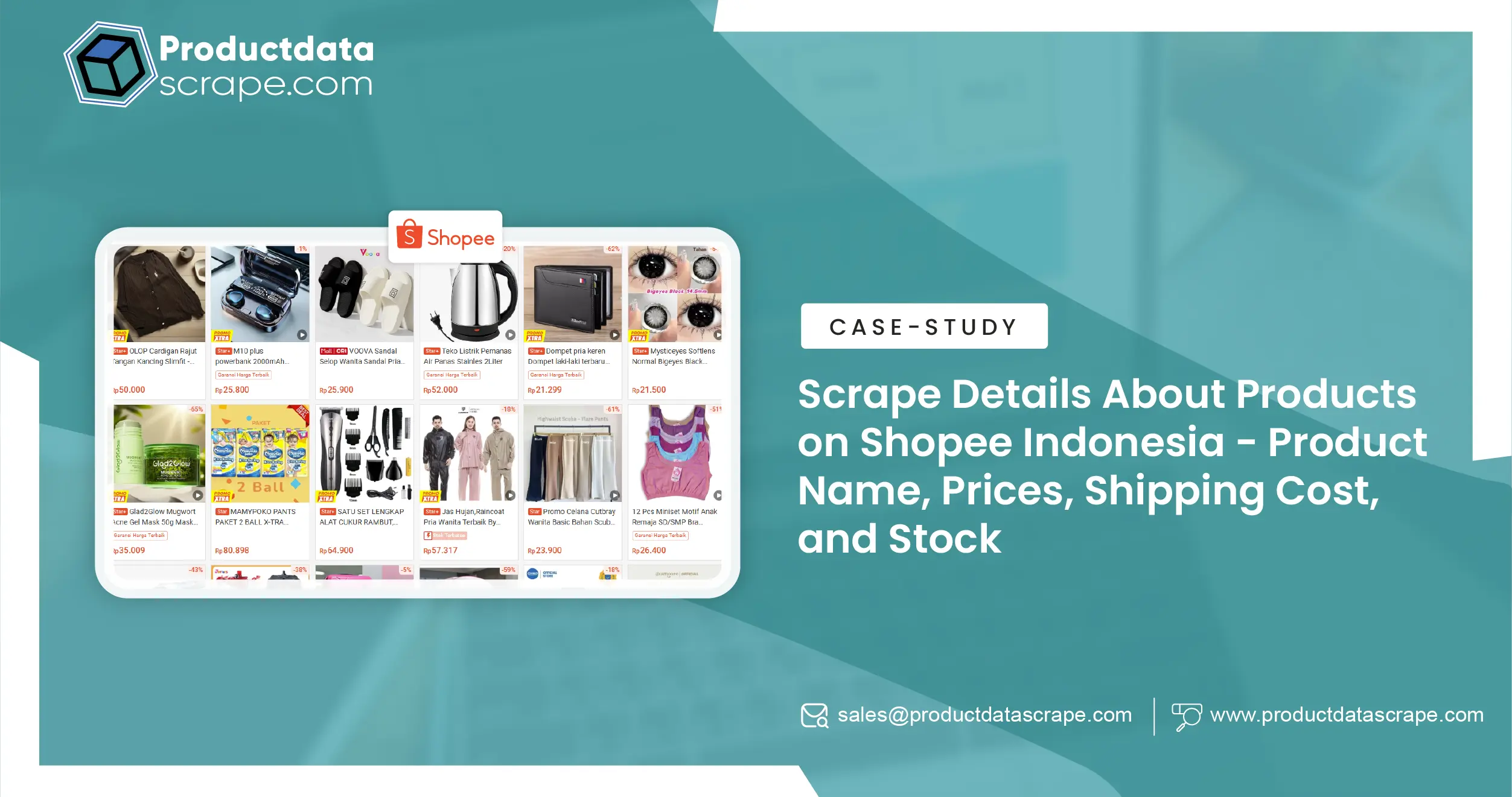 Scrape Details About Products on Shopee Indonesia