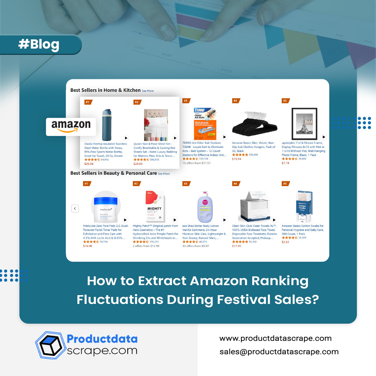 Extract Amazon Ranking Fluctuations During Festival Sales