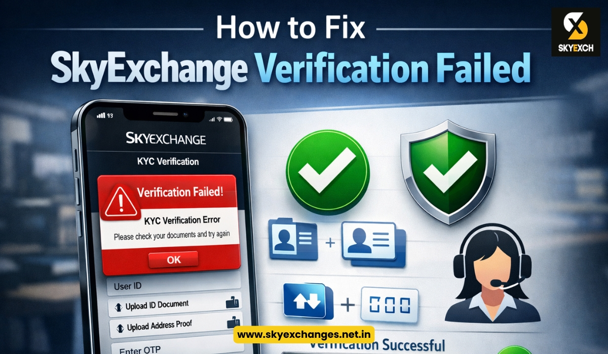 How to Fix SkyExchange Verification Failed