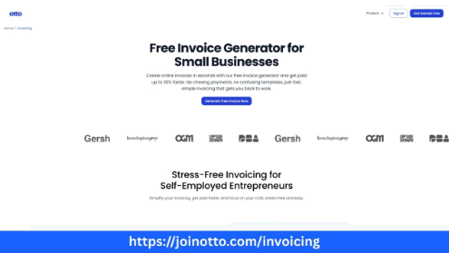 Harnessing Efficiency: Otto AI's Free Invoice Generator