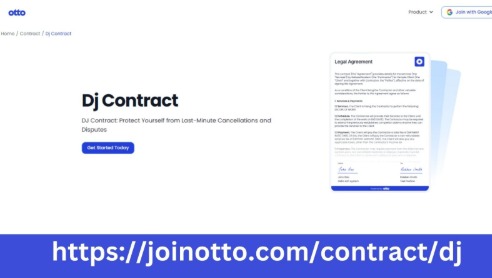 Effortless DJ Contract Creation with Otto AI