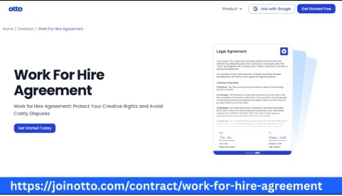 Protect Your Rights with a Work For Hire Agreement