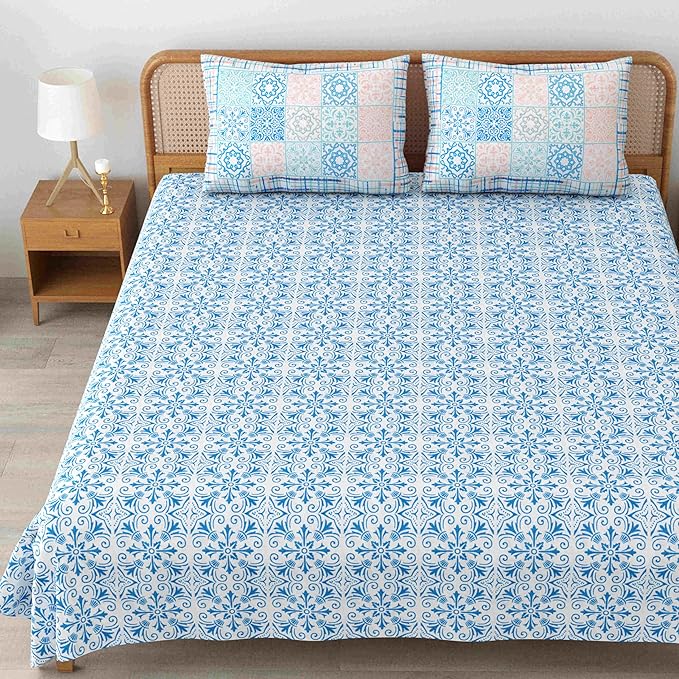 Royal Touch: Ink Blue Bedsheets to Elevate Your Bedroom Décor