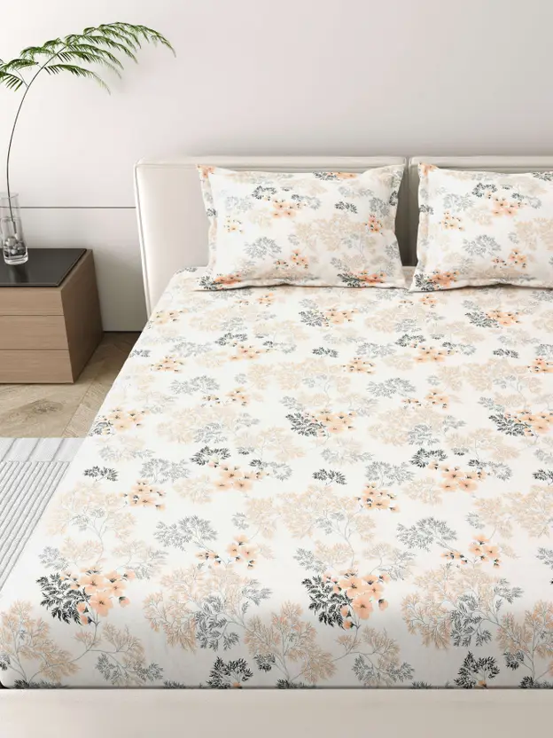 300 TC Floral Bedsheets: The Perfect Blend of Style, Softness, and Durability