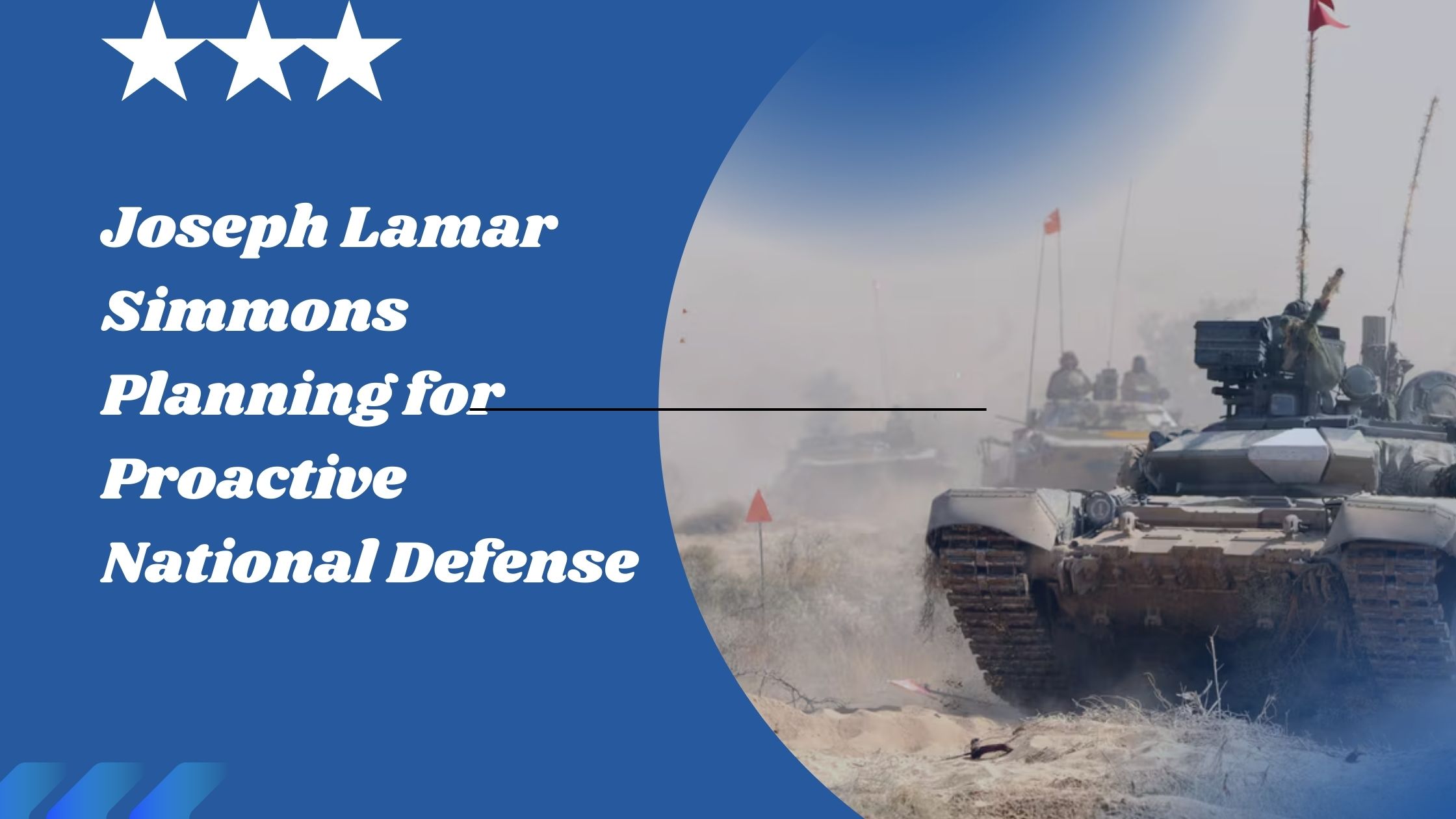 Joseph Lamar Simmons Planning for Proactive National Defense