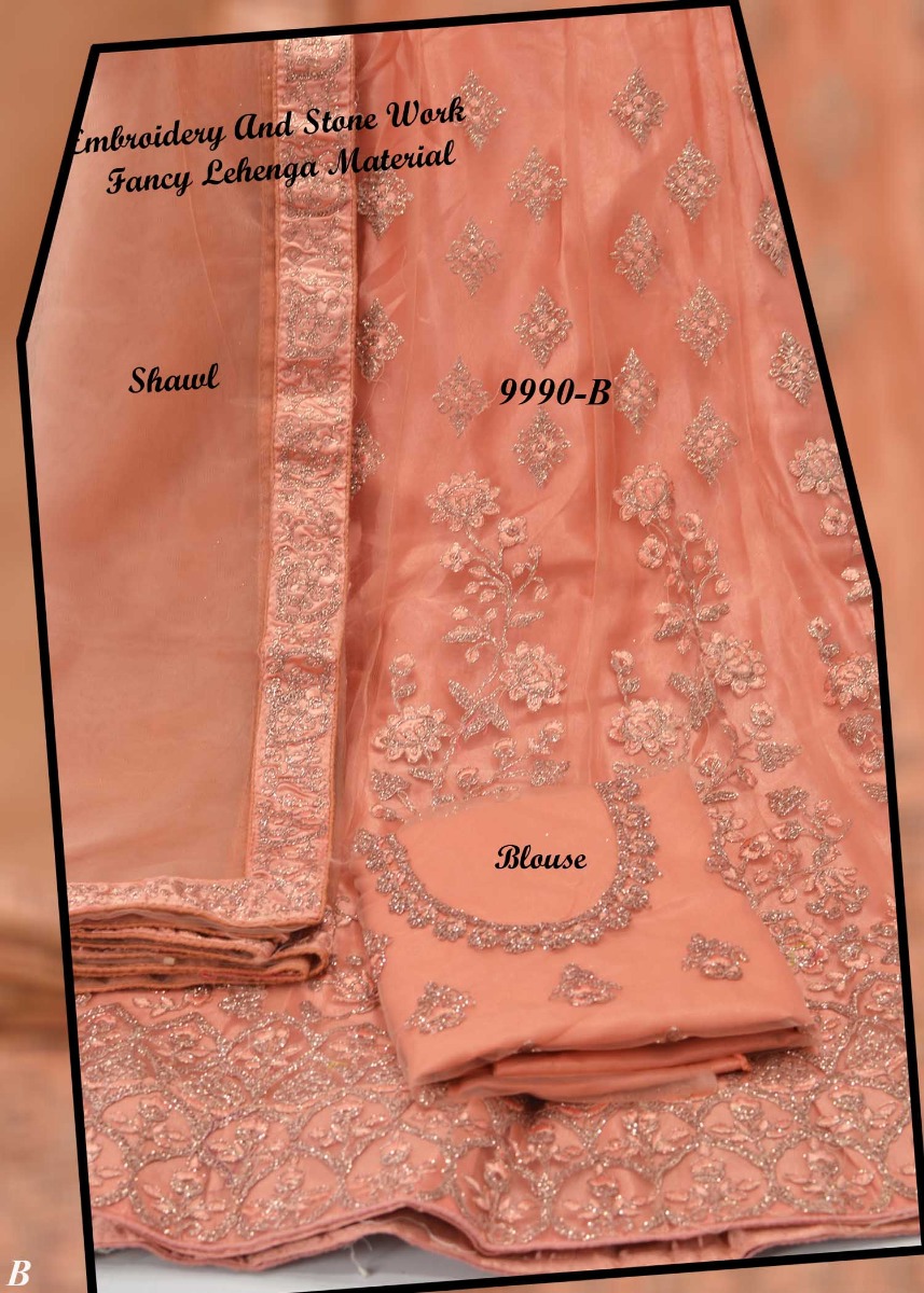 Lehenga materials